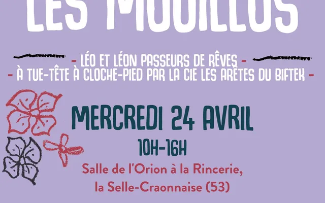 Affiche des Mouillos 2024, festival jeune public de l'AMAC
