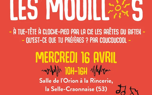 Affiche des Mouillos 2025, festival jeune public de l'AMAC