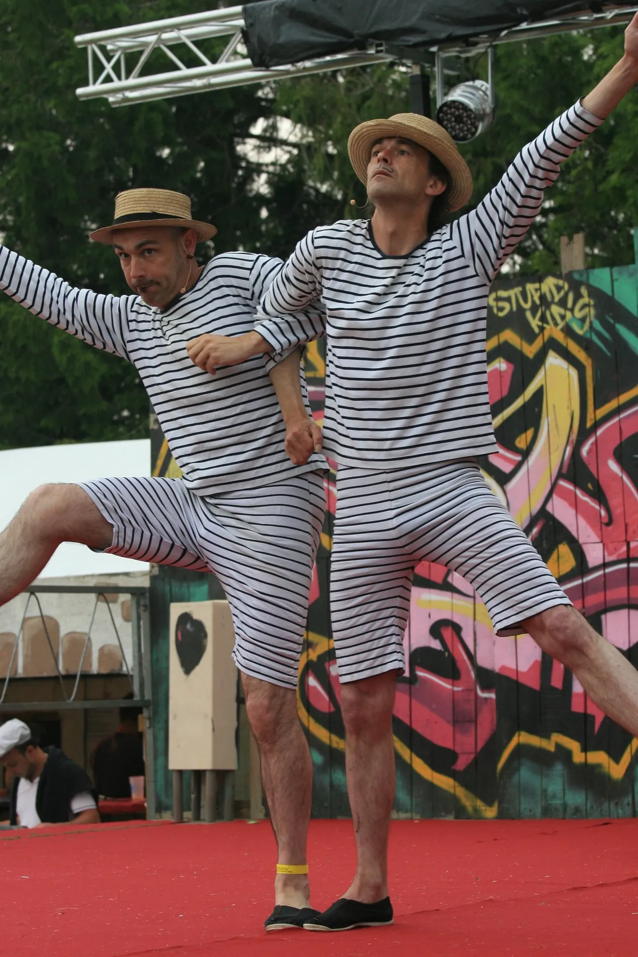 Les Forsini sur scène aux Mouillotins 2013