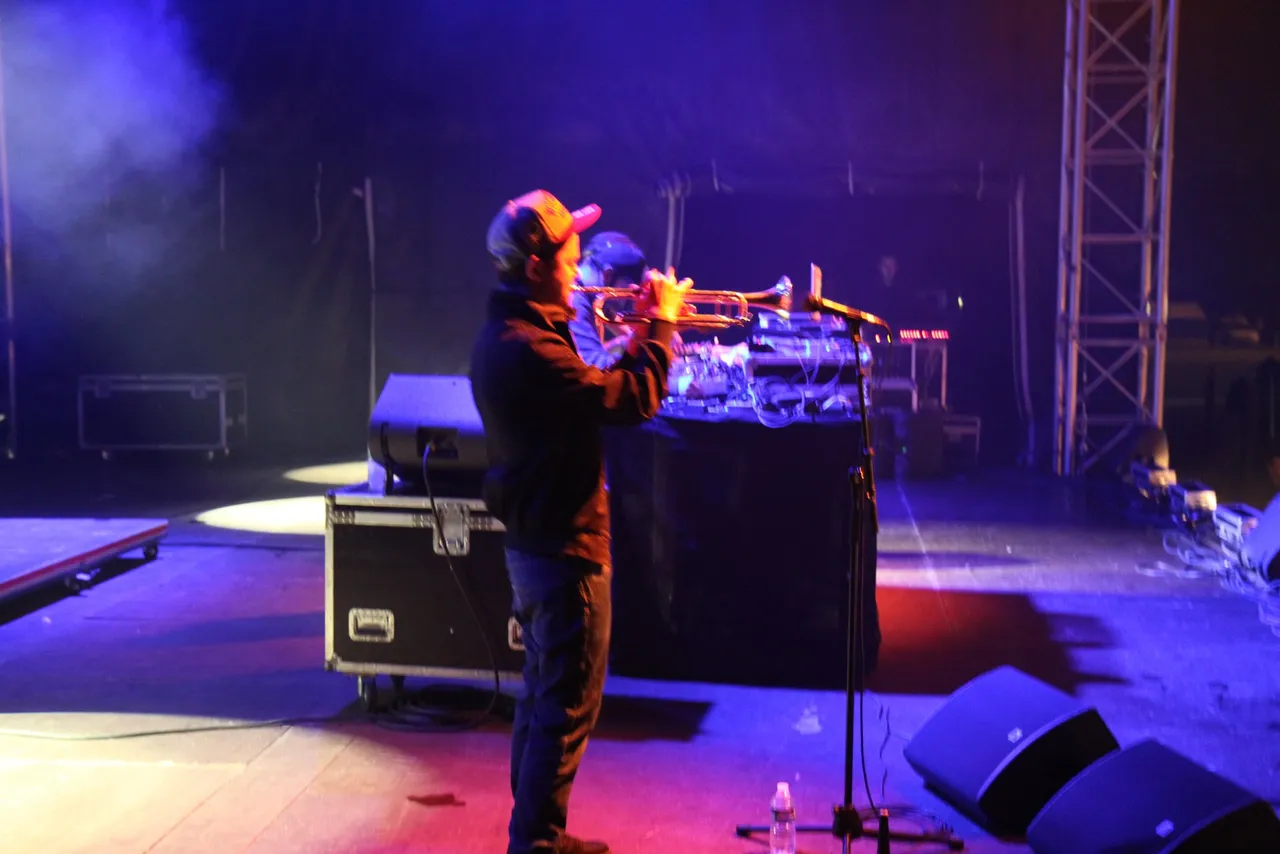 Stand High Patrol en DJ set sur la scène A des Mouillotins 2016