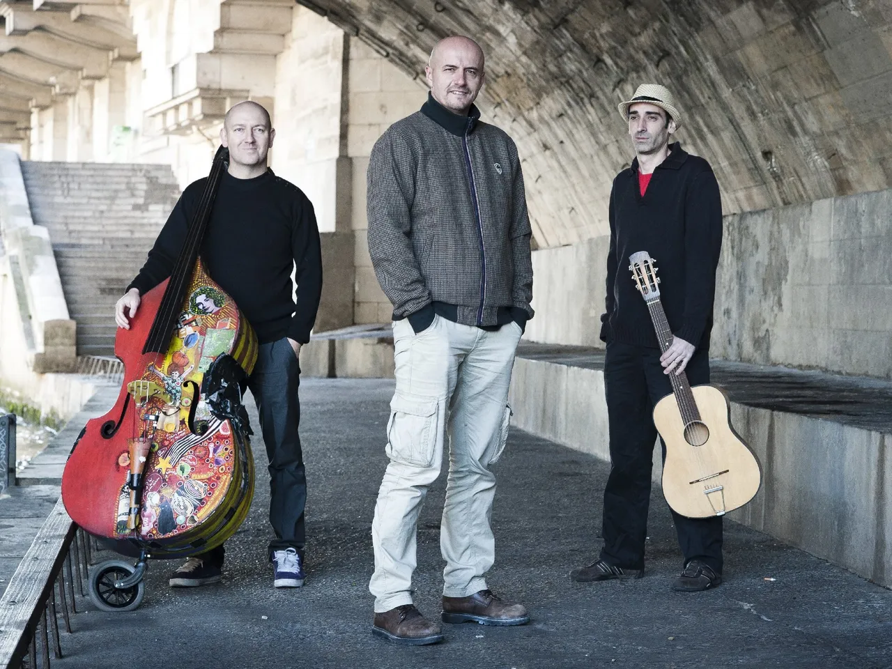Les trois musiciens de Karpatt