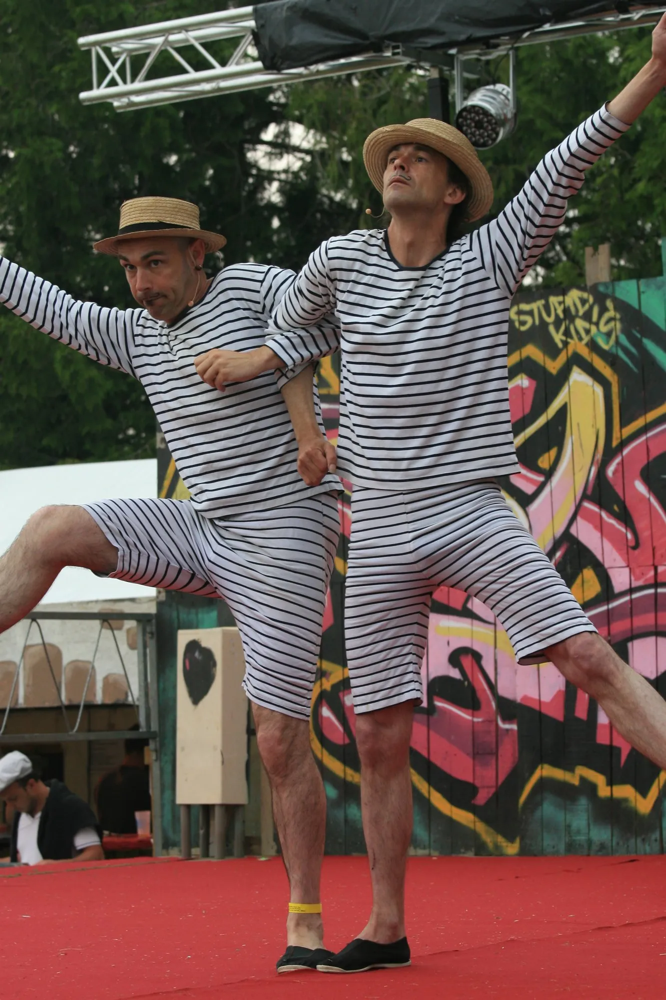 Les Forsini sur scène aux Mouillotins 2013