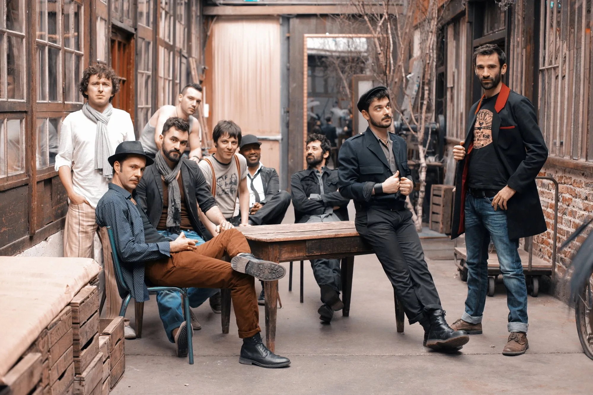 Portrait de groupe de Babylon Circus en 2013 (photo : Akirira / Wikimedia Commons, CC BY-SA 3.0)