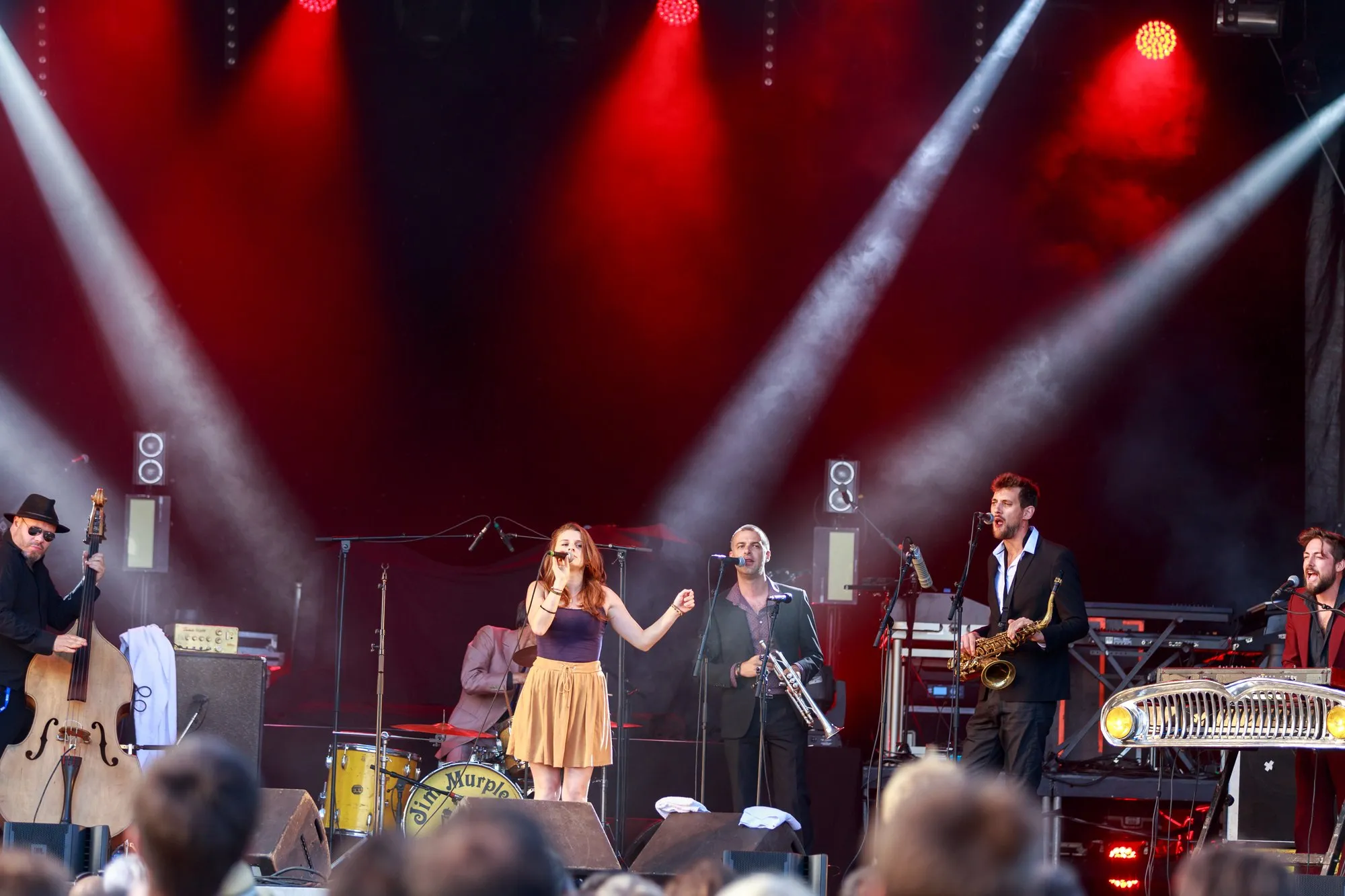 Jim Murple Memorial en concert au festival de Buguélès en 2016 (photo : Jérémy Kergourlay / Wikimedia Commons, CC BY-SA 4.0)