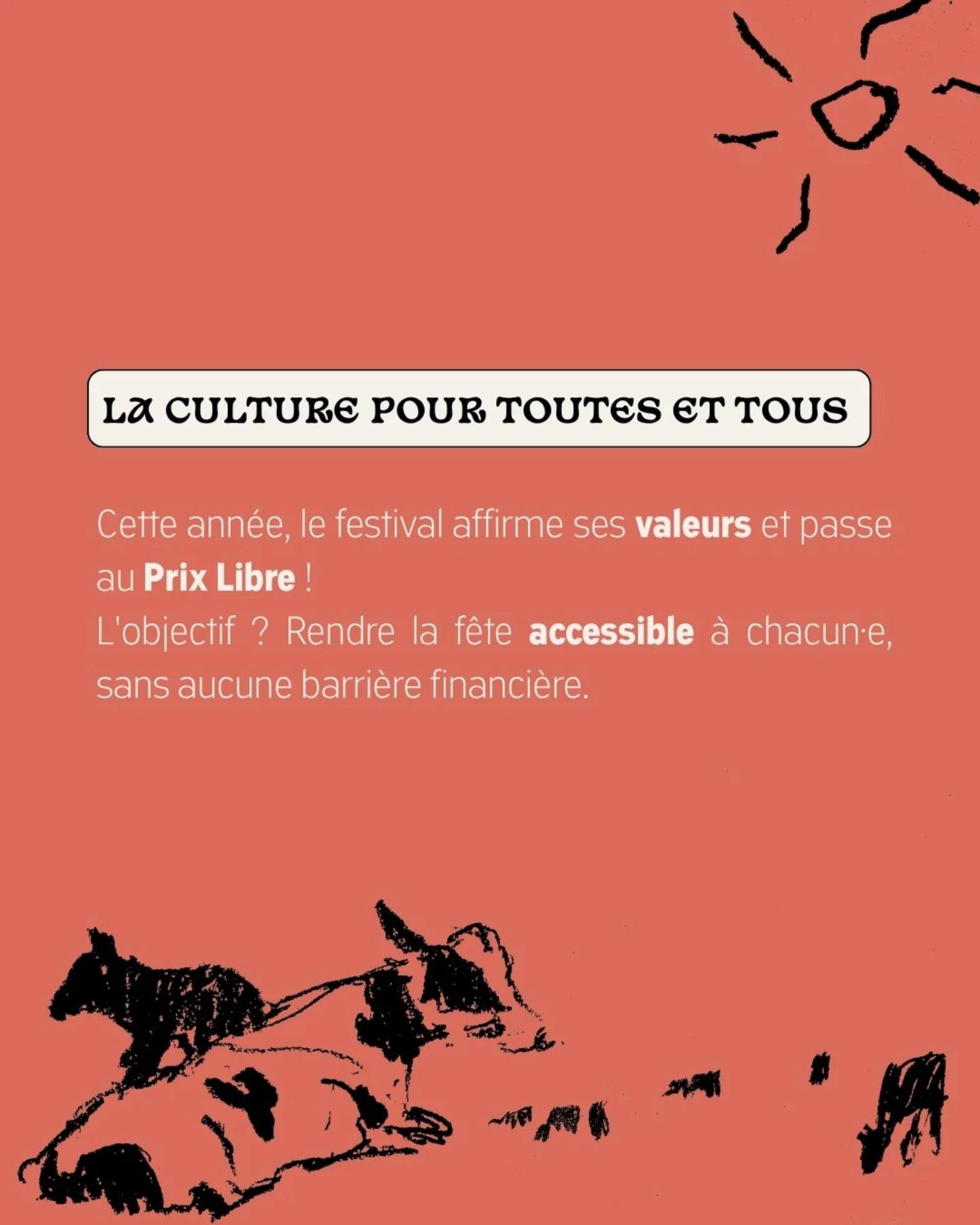 La 24ᵉ édition passe au prix libre