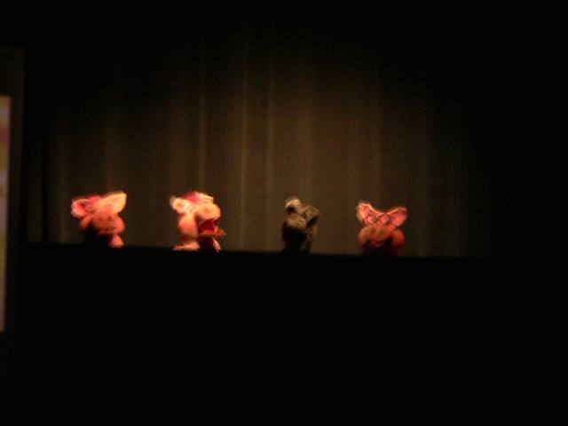 Un spectacle de marionnettes - photo AMAC / Les Mouillotins