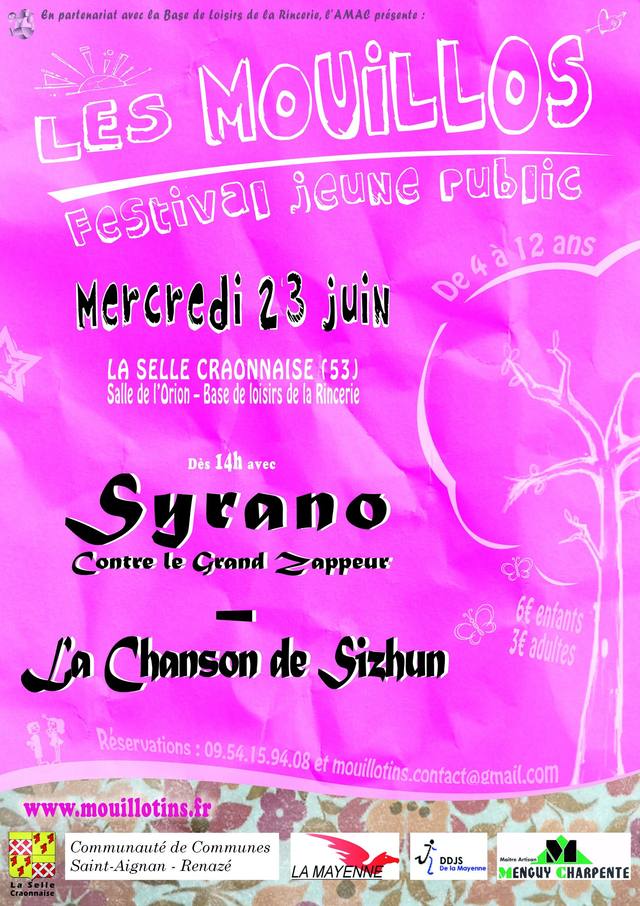 Poster for Les Mouillos 2010, AMAC's children's festival