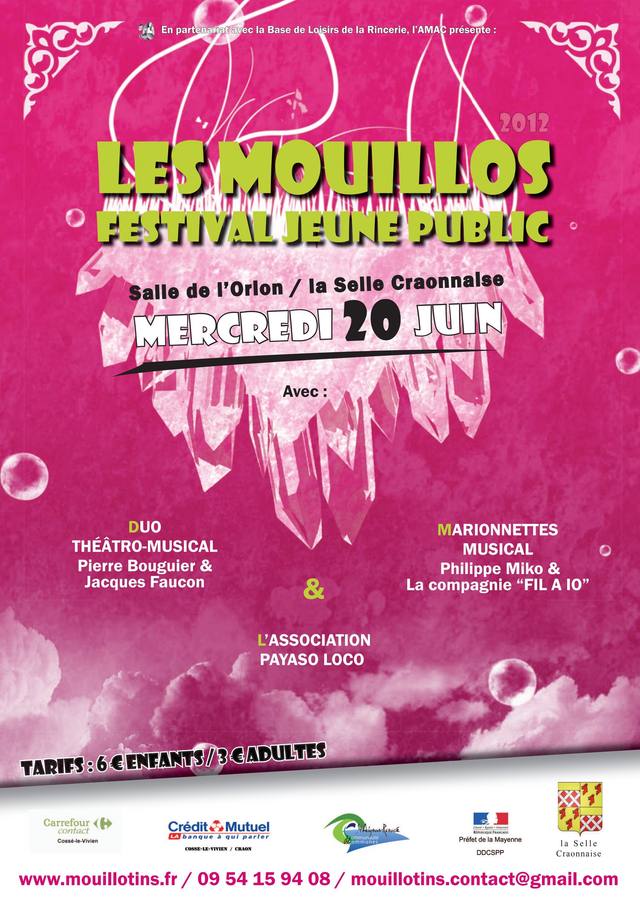 Poster for Les Mouillos 2012, AMAC's children's festival