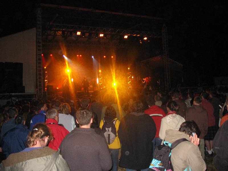 Concert de nuit sur la grande scène - photo AMAC / Les Mouillotins