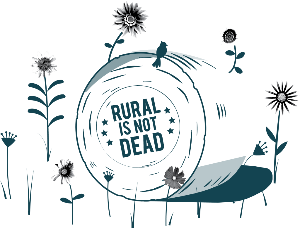 Rouleau de foin Rural is not dead transparent